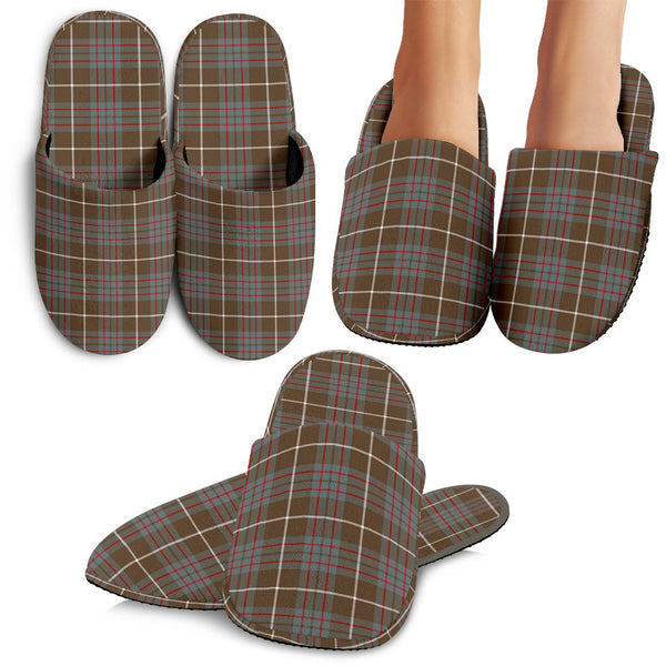 MacIntyre Hunting Weathered Tartan Plaid Slippers