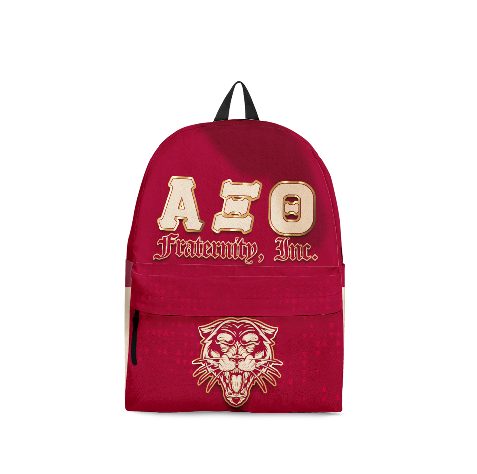 Fraternity Backpack - Alpha Xi Theta Backpack Panther Style – To The Closet