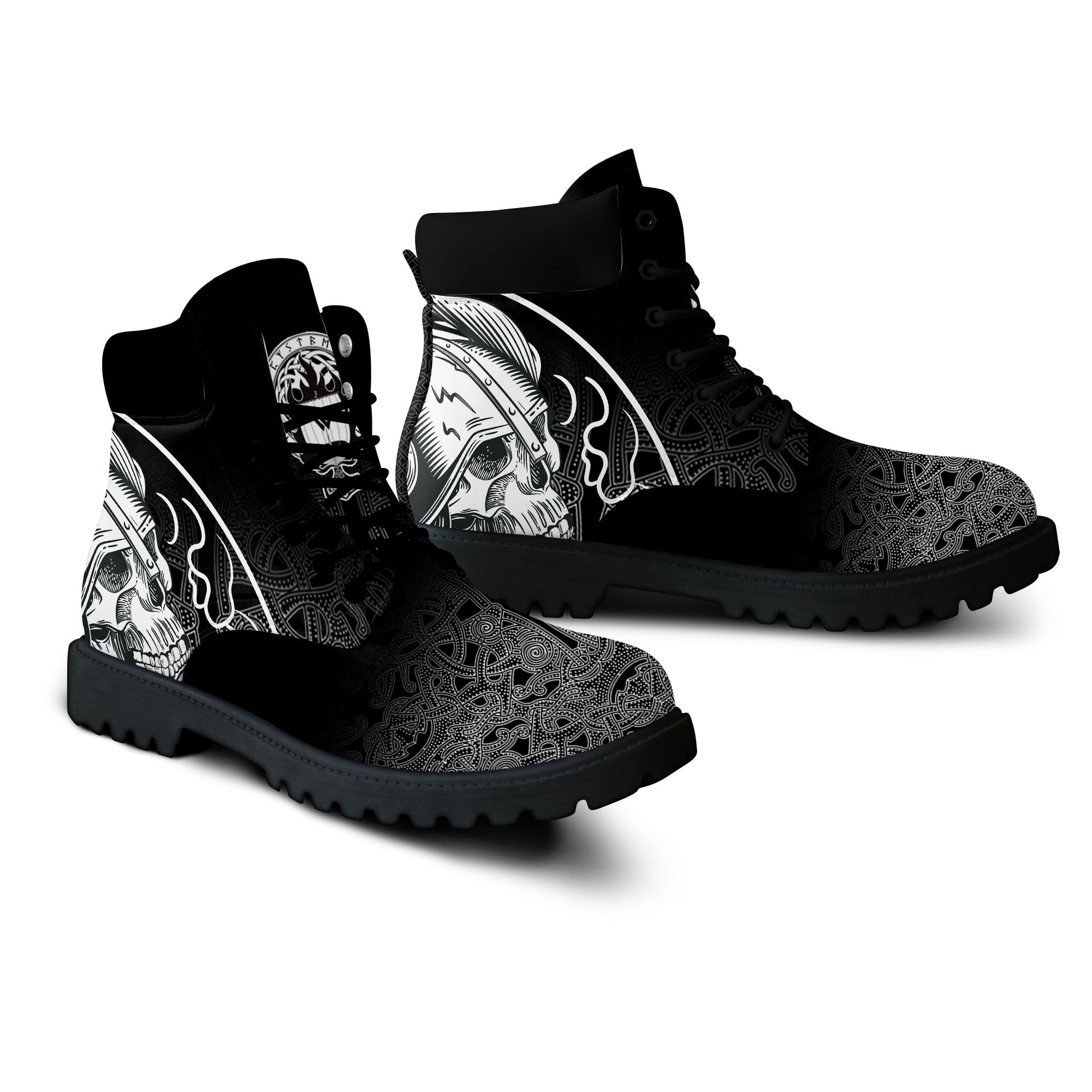 Viking All Season Boots Skull Warrior