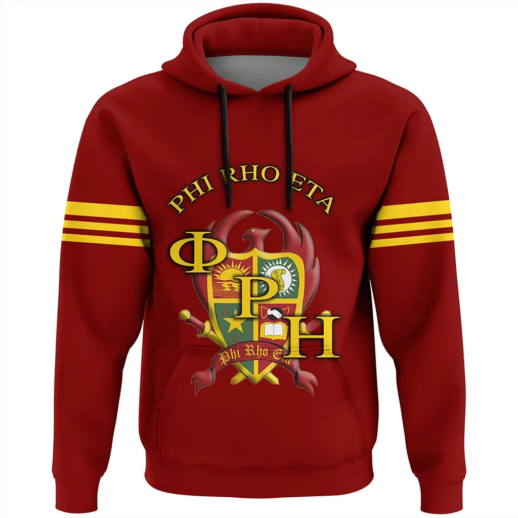 Hoodie - Phi Rho Eta PRE Style Pullover J09