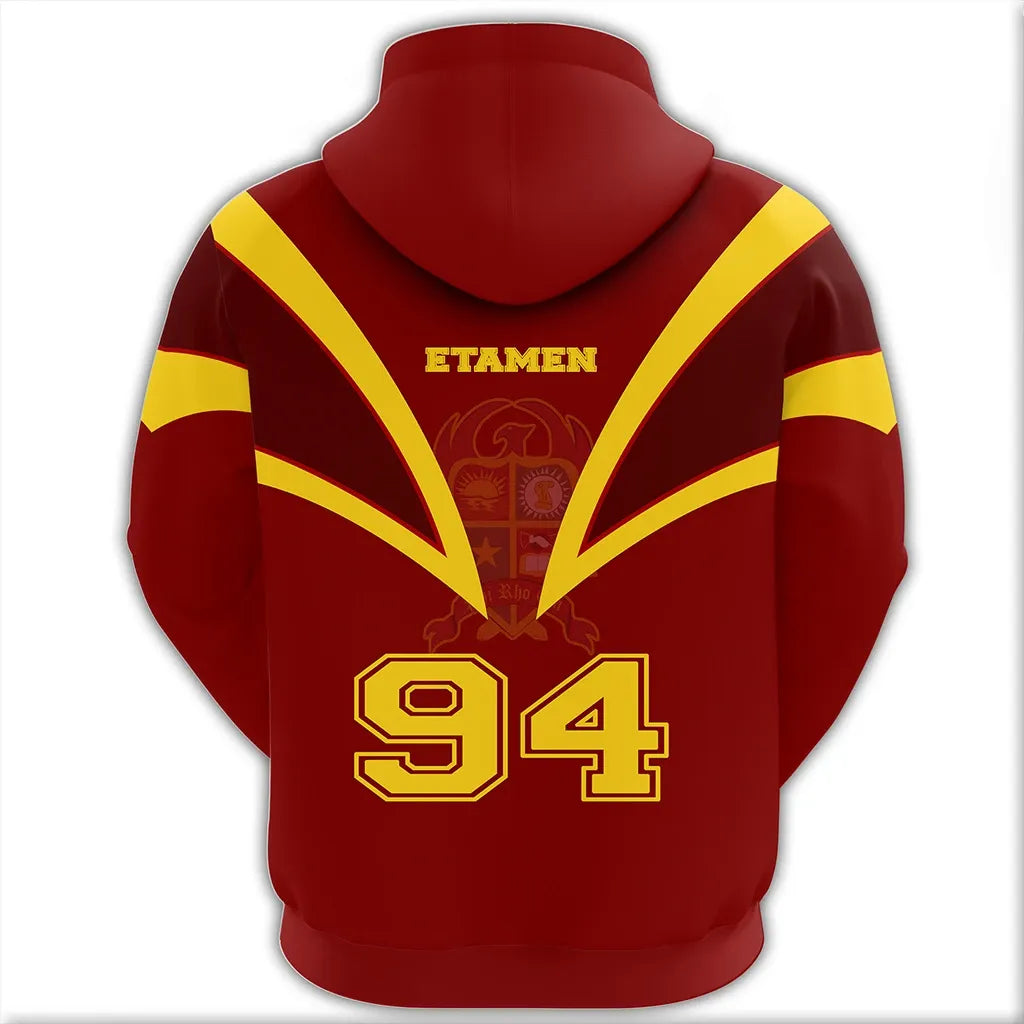 Hoodie - Phi Rho Eta Hoodie Tusk Style J5