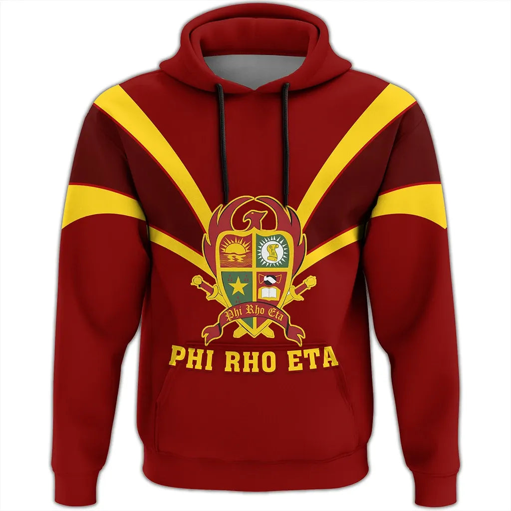 Hoodie - Phi Rho Eta Hoodie Tusk Style J5