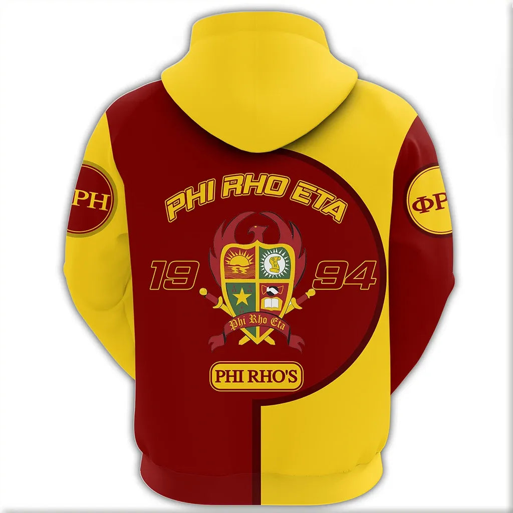 Hoodie - Phi Rho Eta Hoodie - Cycle Style J5