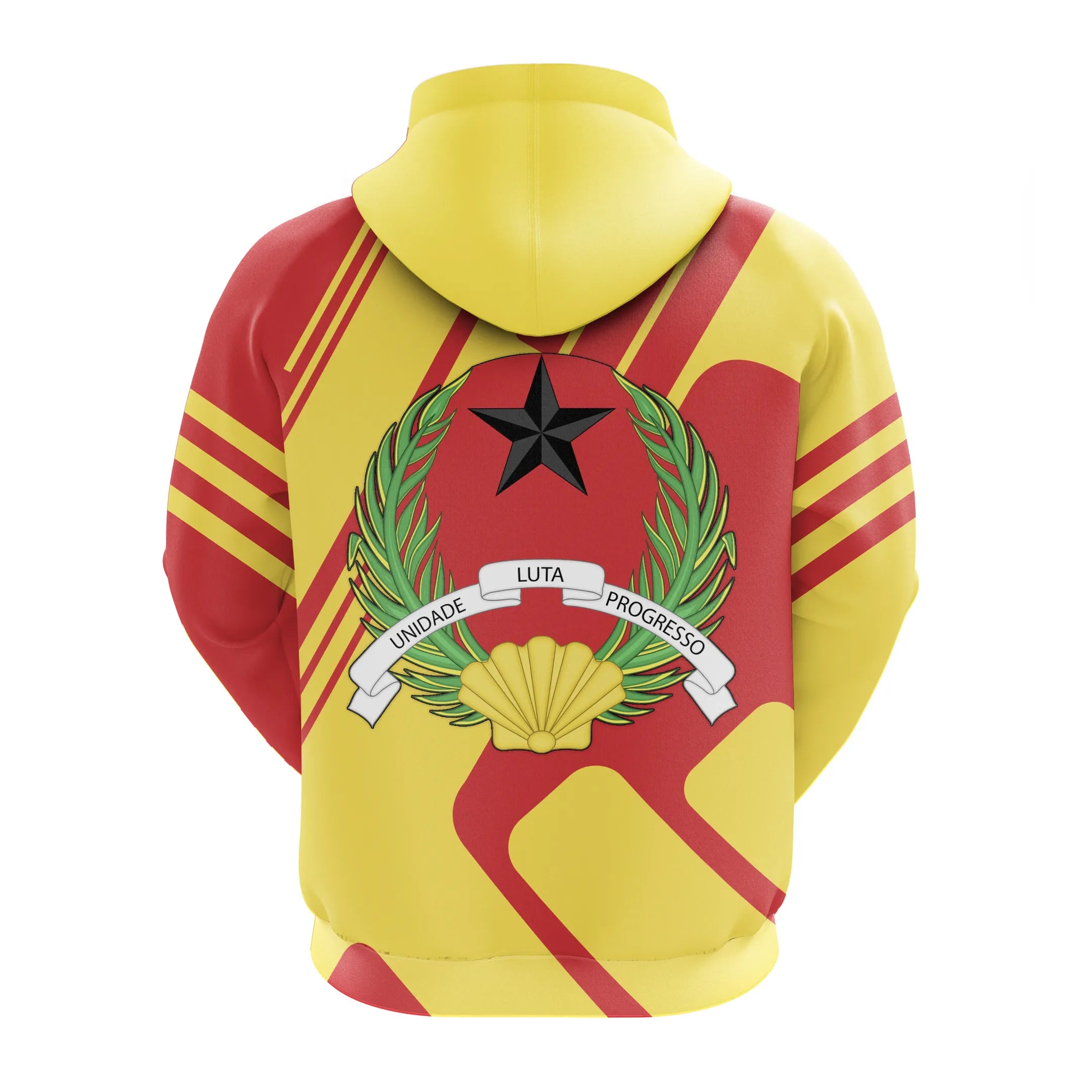 Guinea-Bissau Zip Hoodie - Rockie Style