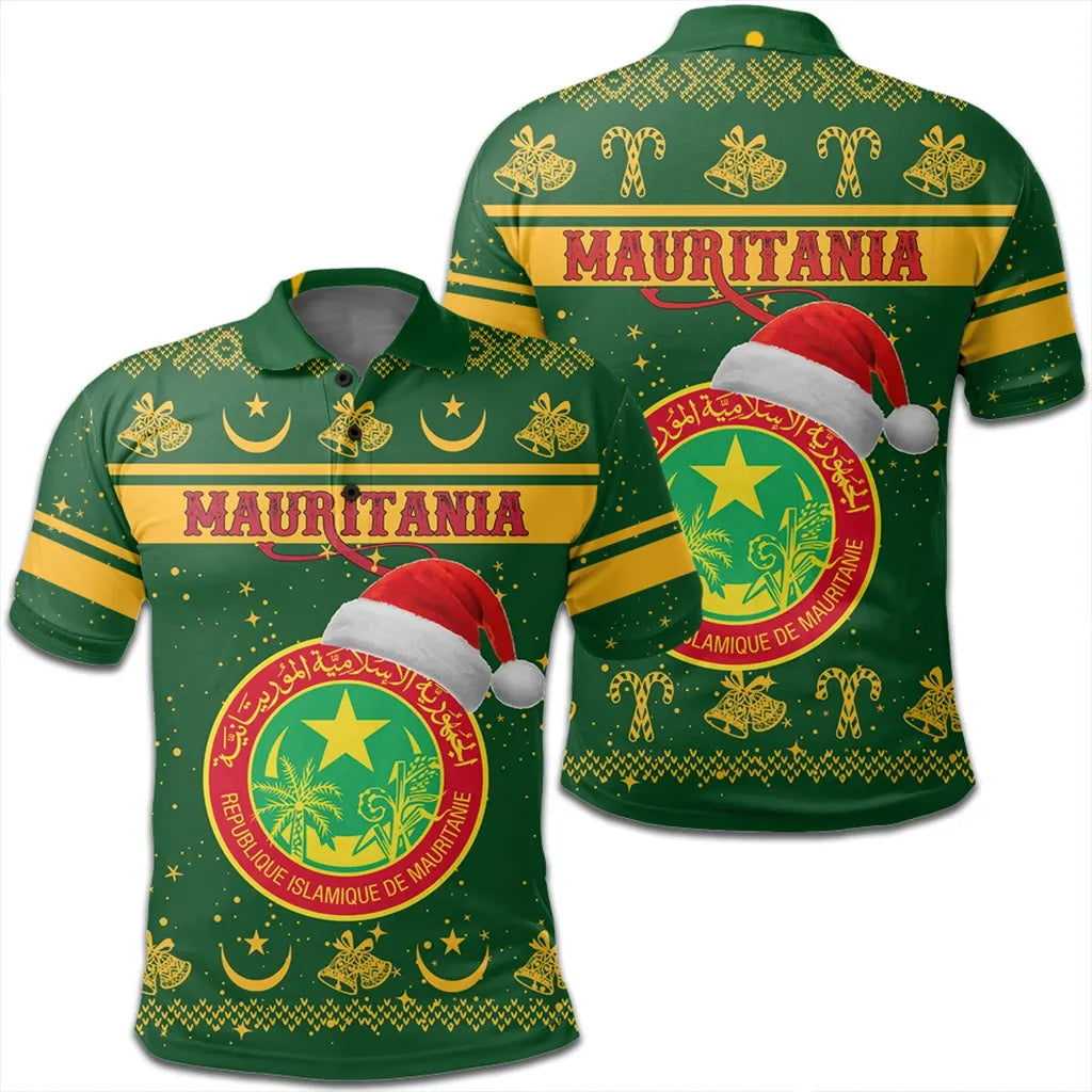 Mauritania Polo Shirt Christmas