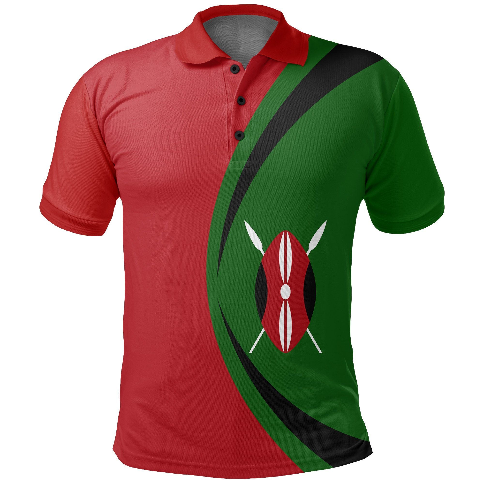 Kenya Polo Shirt Circle Style