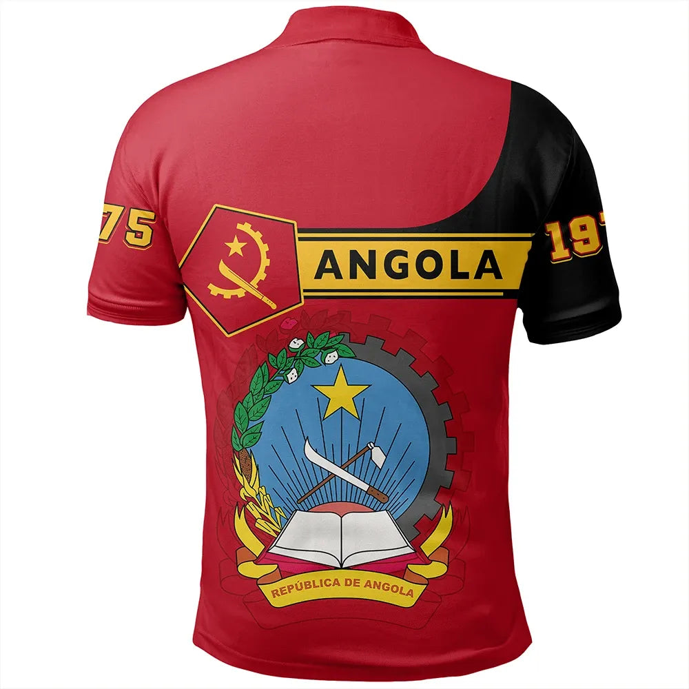 Custom Angola Polo Shirt Pentagon Style