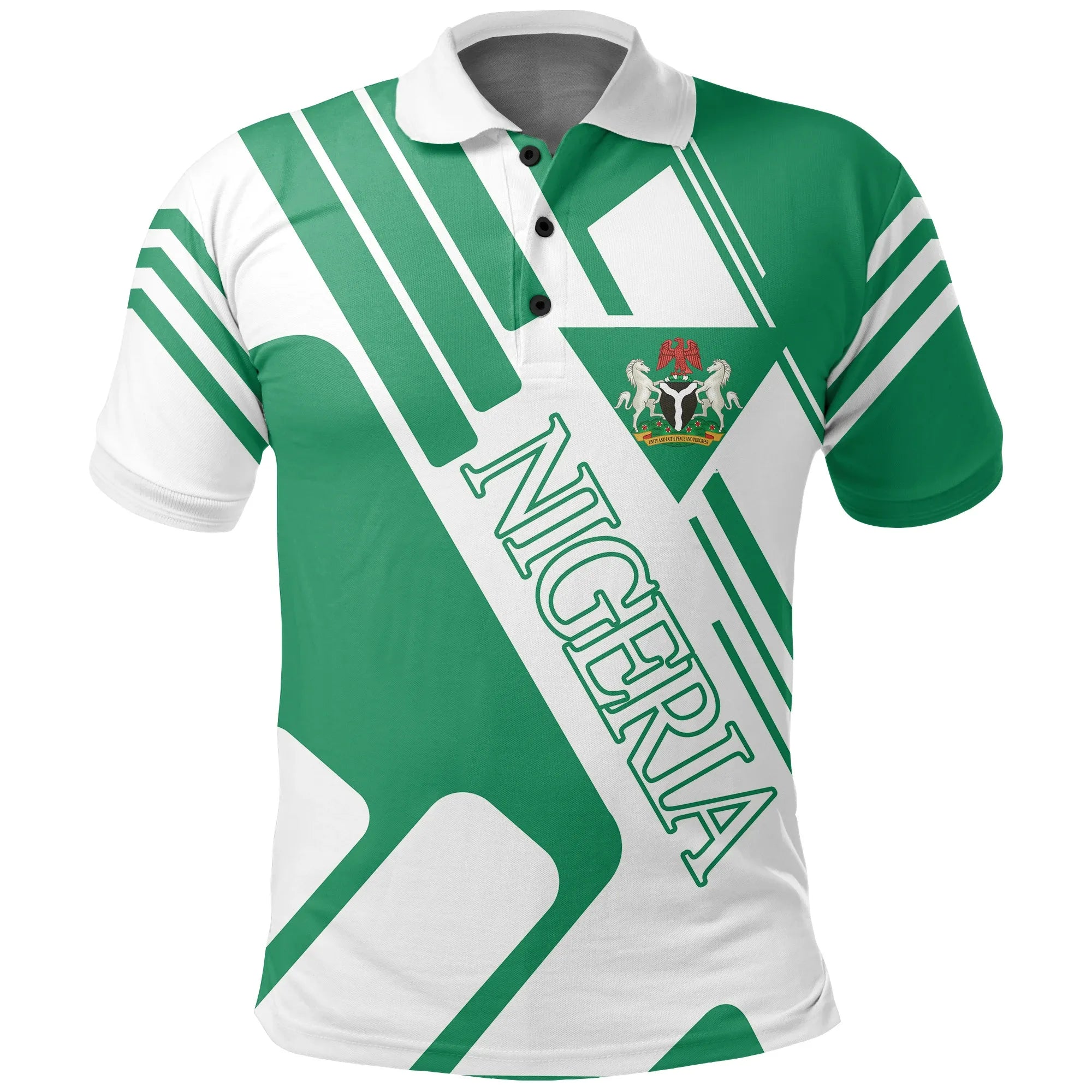 Nigeria Polo Shirt Rockie Style