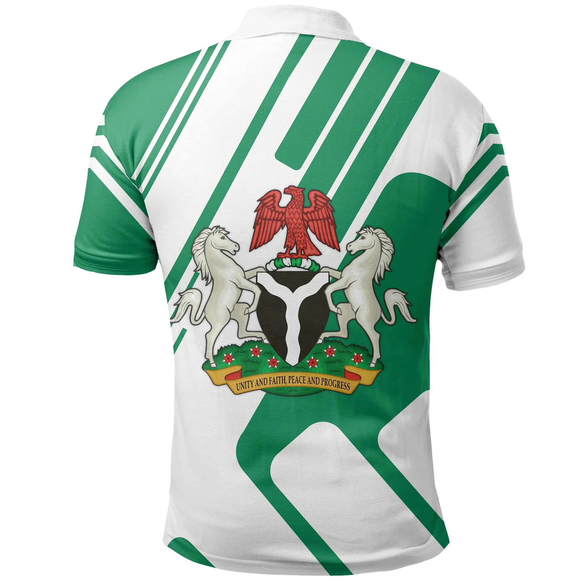 Nigeria Polo Shirt Rockie Style