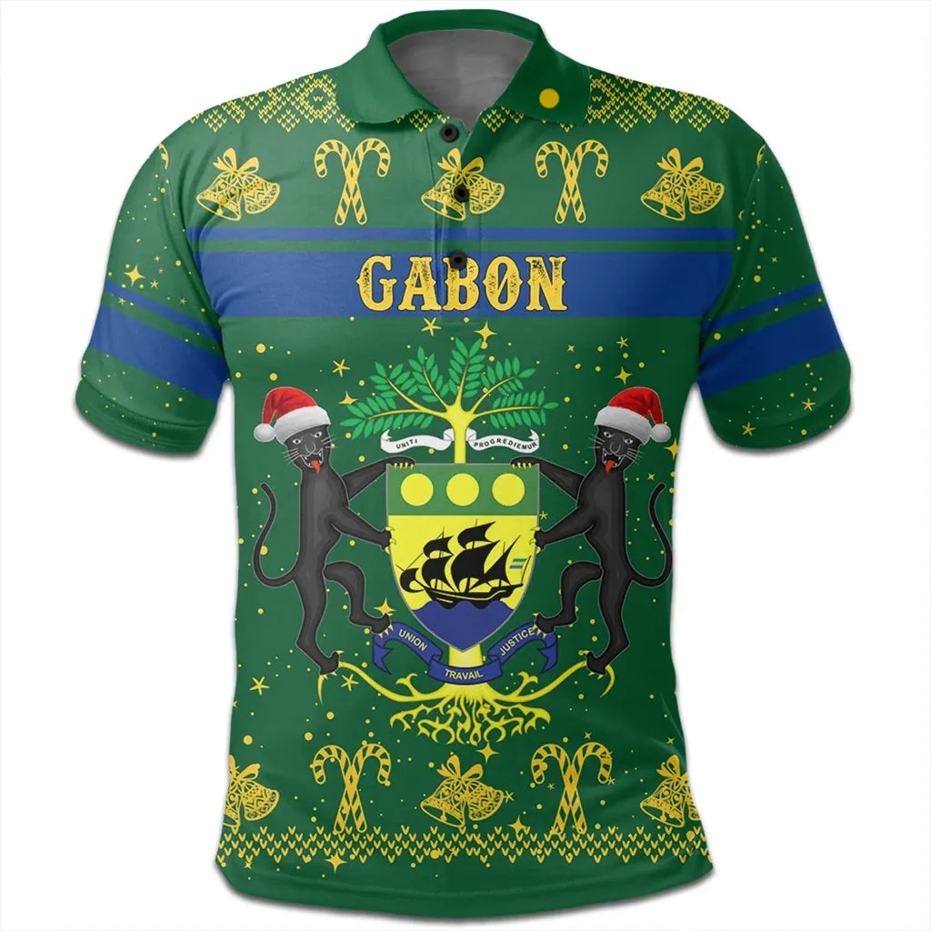 Gabon Polo Shirt Christmas