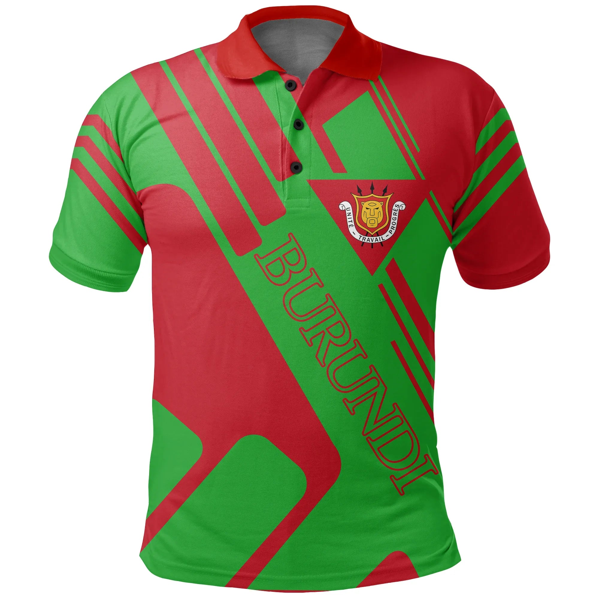 Burundi Polo Shirt Rockie Style