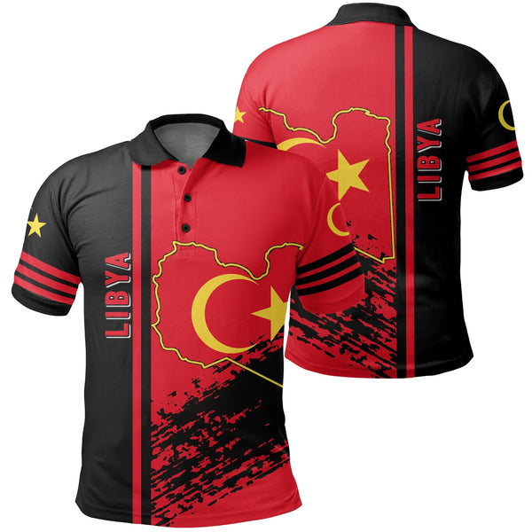 Libya Quarter Style Polo Shirt