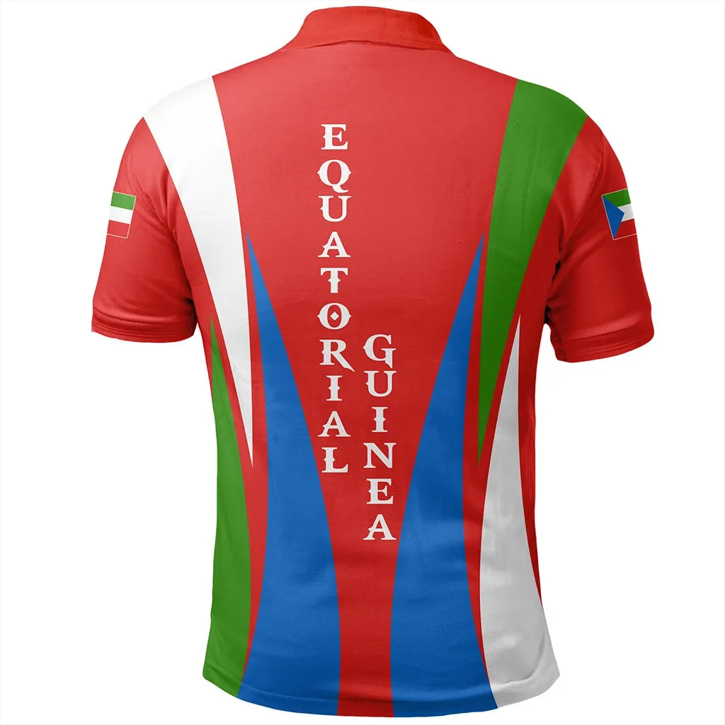 Equatorial Guinea Polo Shirt Apex Style