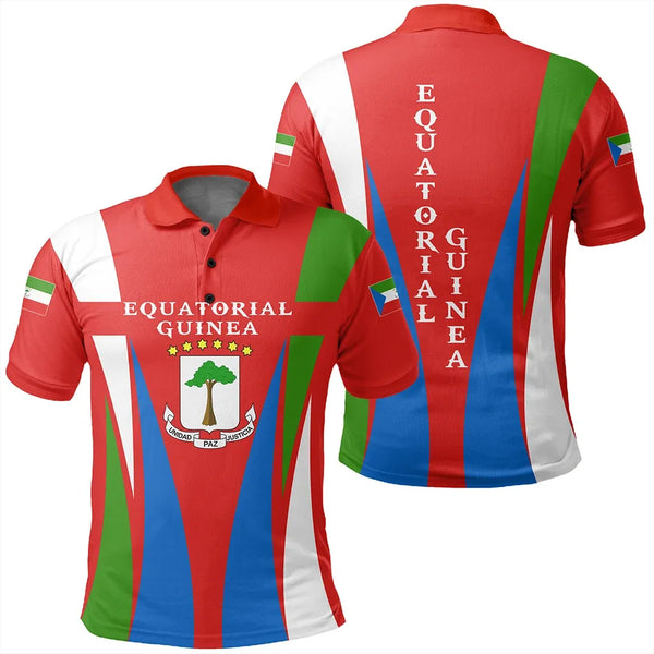 Equatorial Guinea Polo Shirt Apex Style