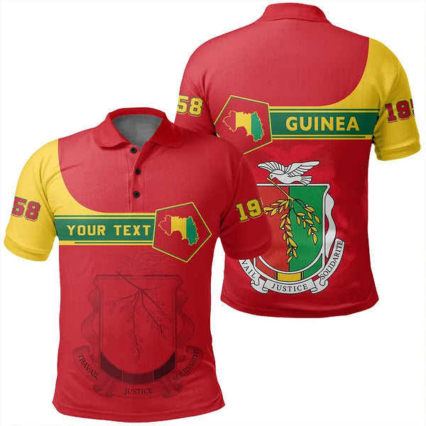 Custom Guinea Polo Shirt Pentagon Style