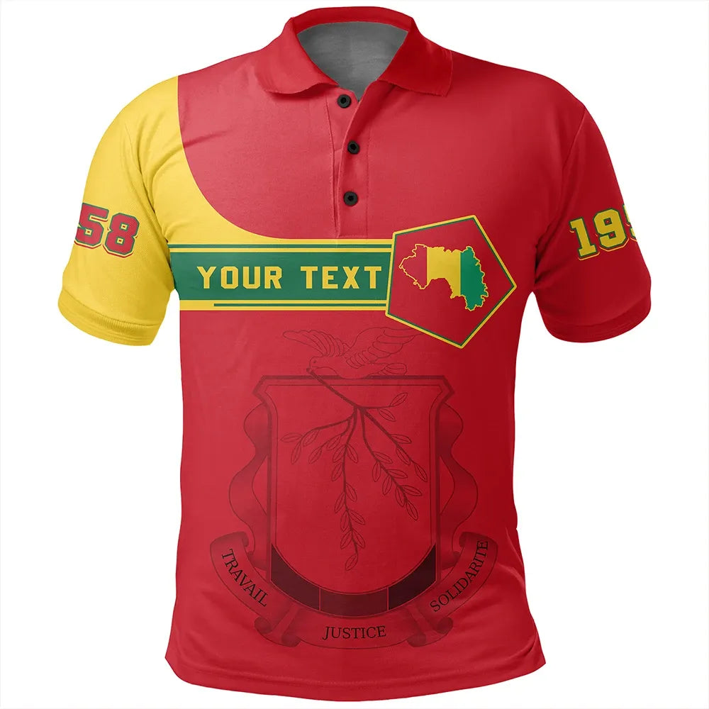 Custom Guinea Polo Shirt Pentagon Style