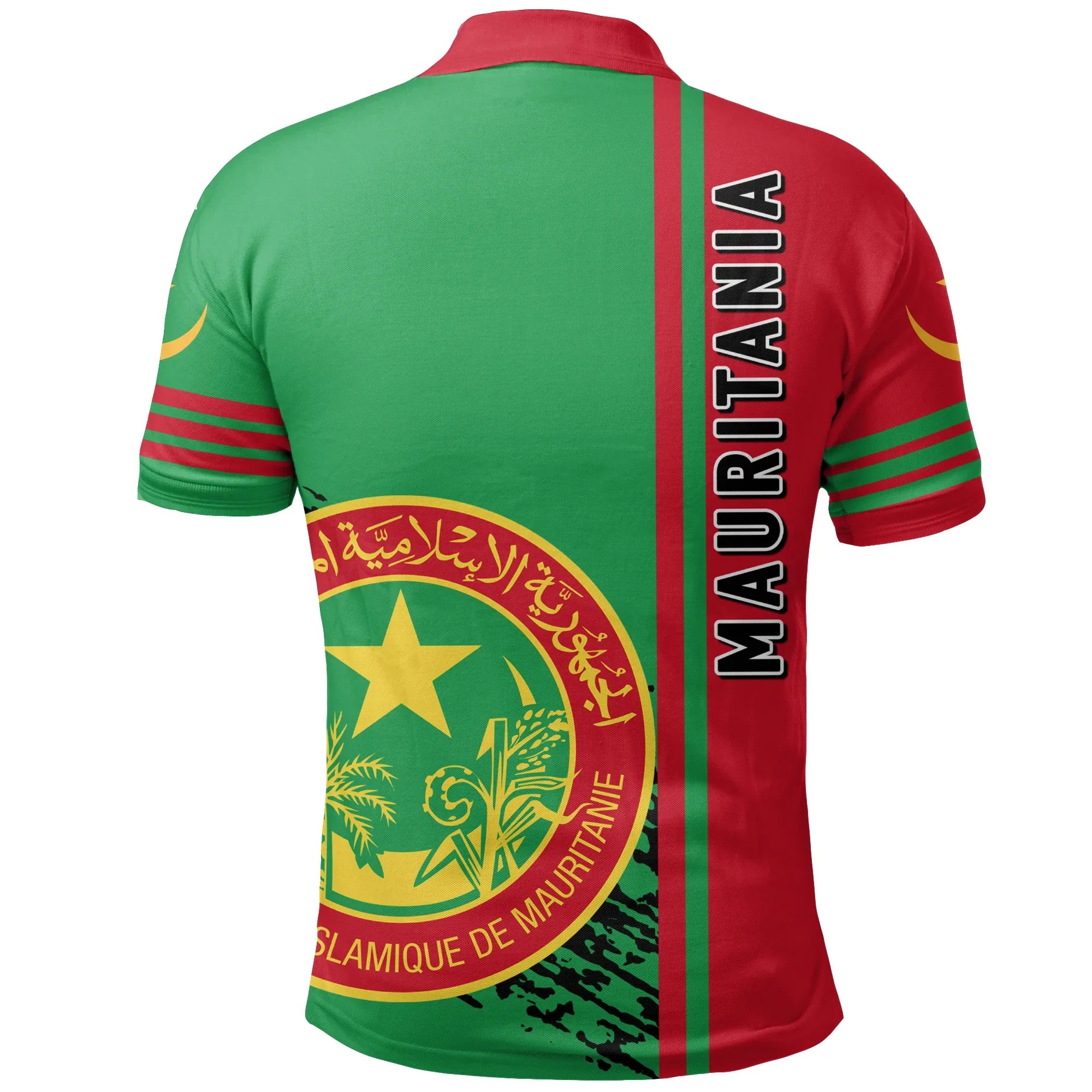 Mauritania Quarter Style Polo Shirt