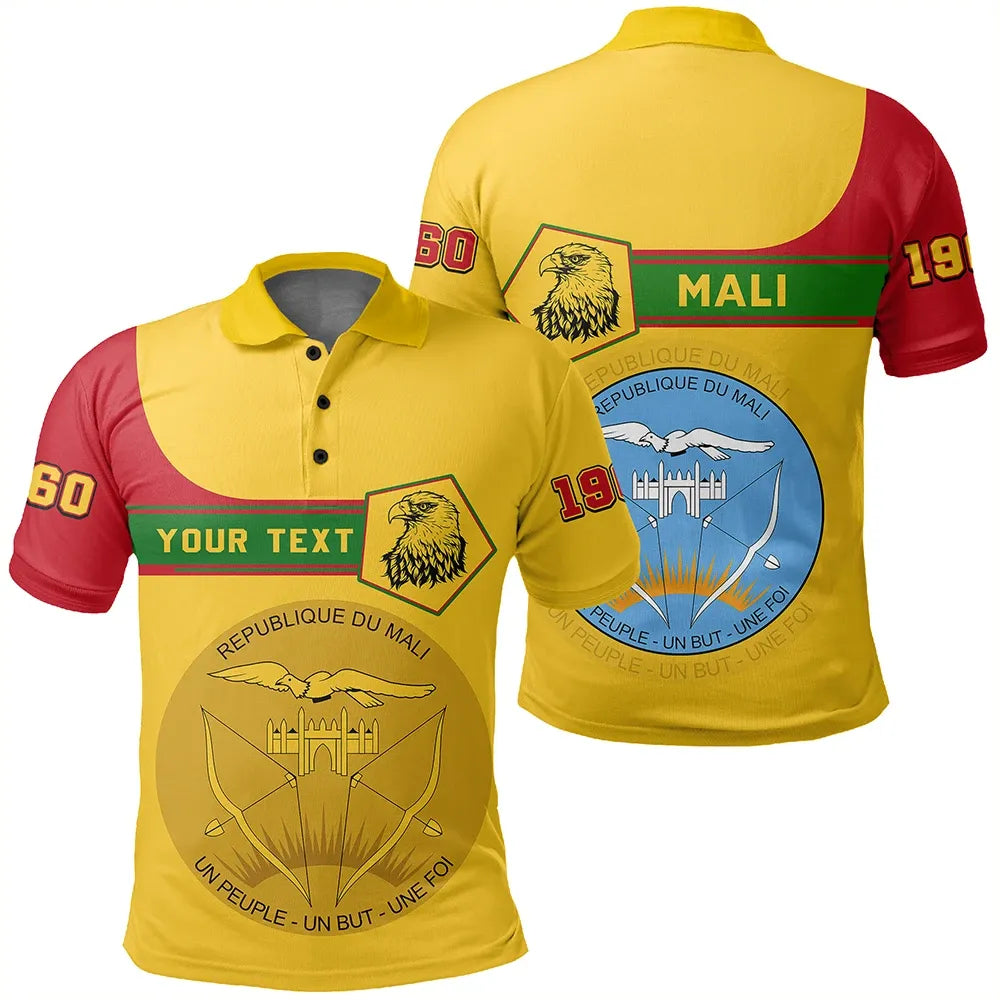 Custom Mali Polo Shirt Pentagon Style