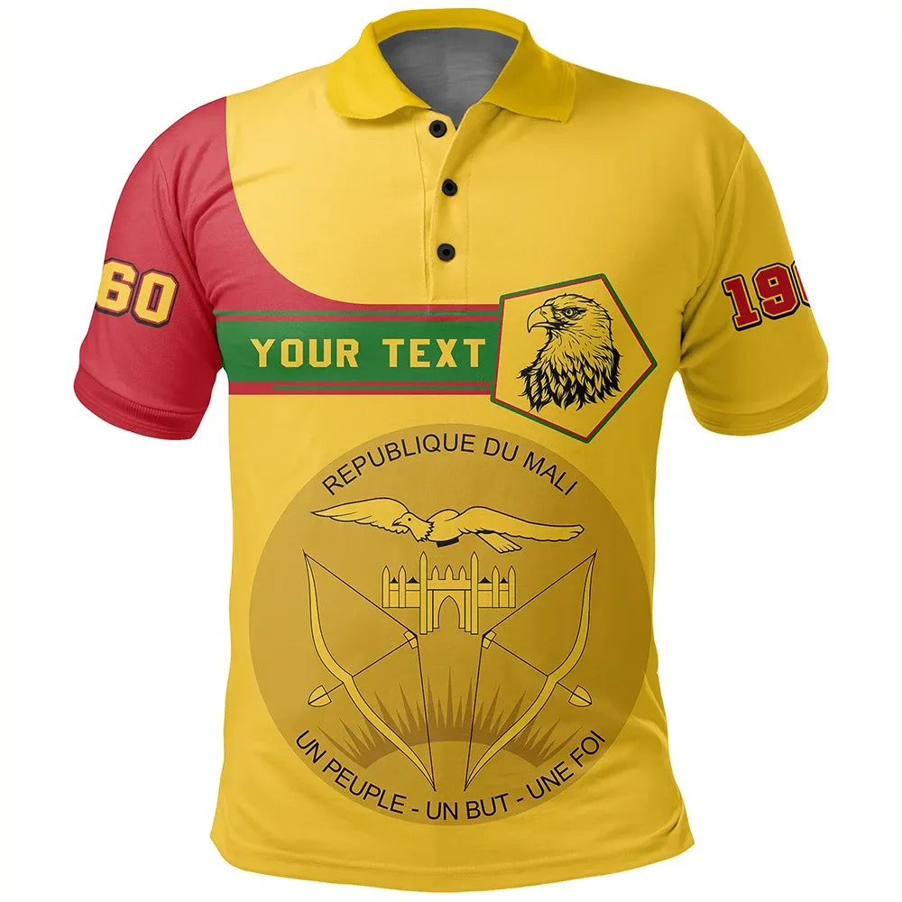 Custom Mali Polo Shirt Pentagon Style