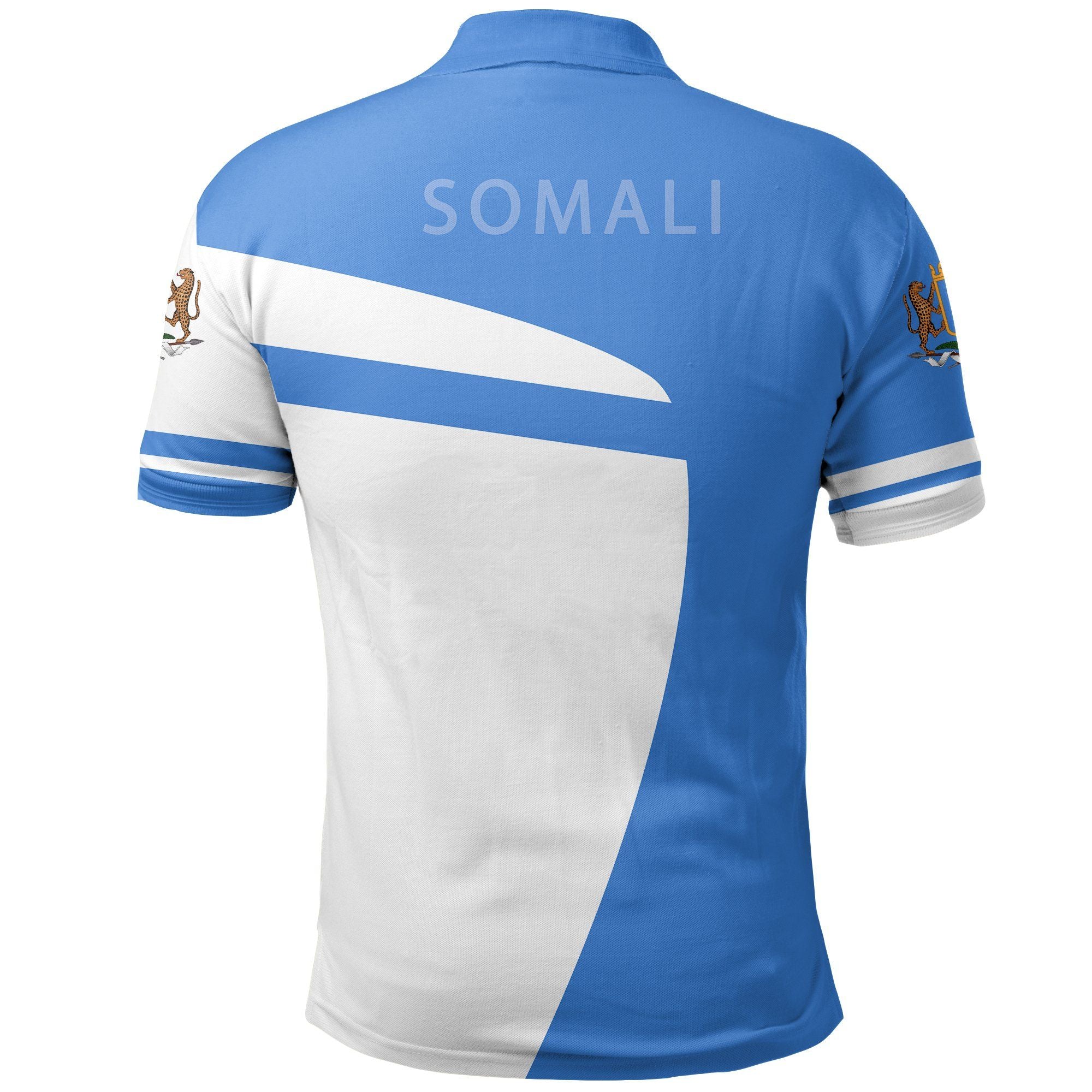 Somalia Coat Of Arms Sport Polo Shirt - Premium Style