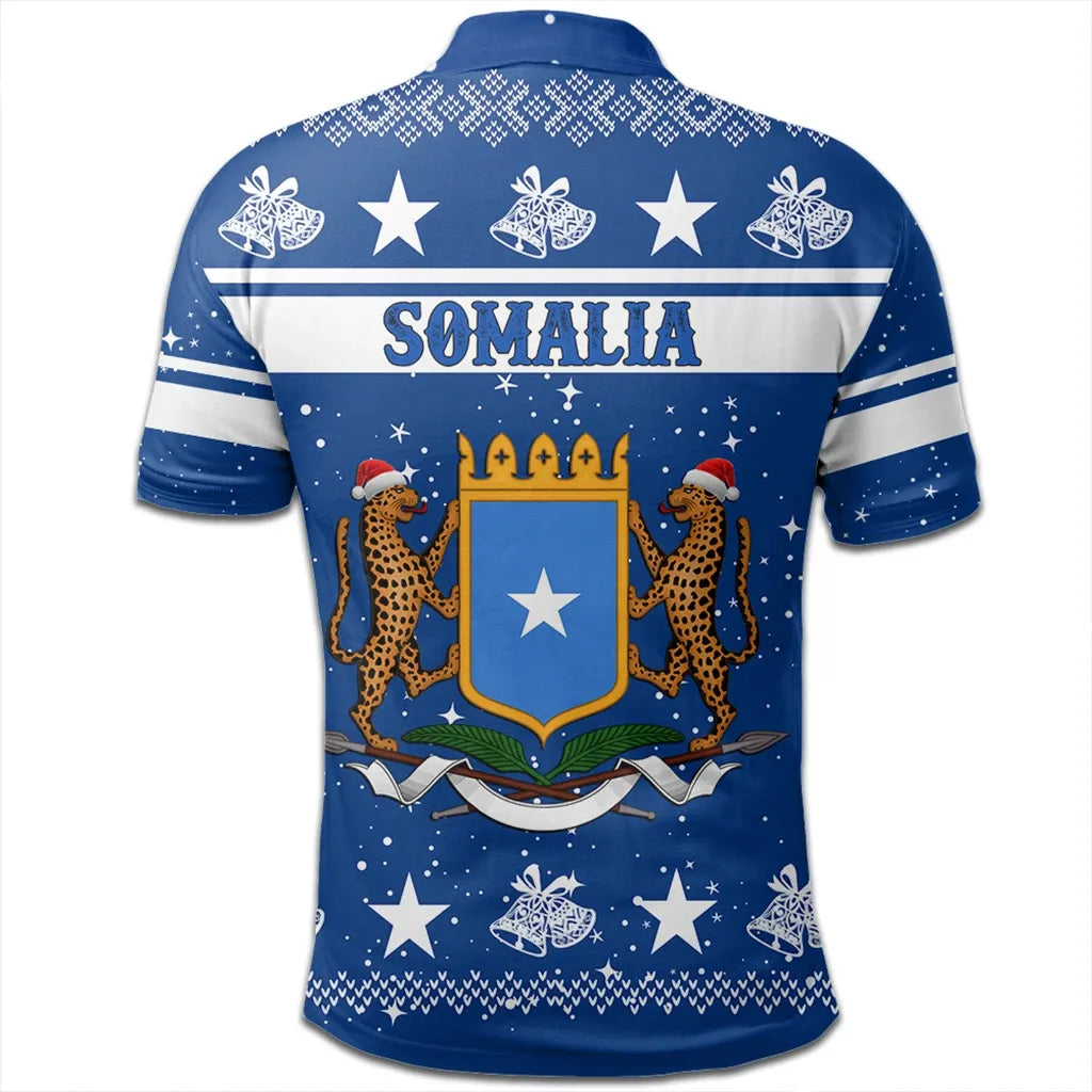 Somalia Polo Shirt Christmas