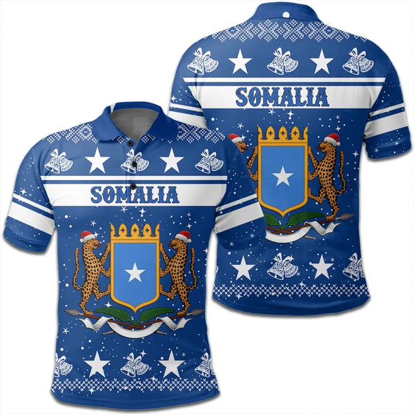 Somalia Polo Shirt Christmas