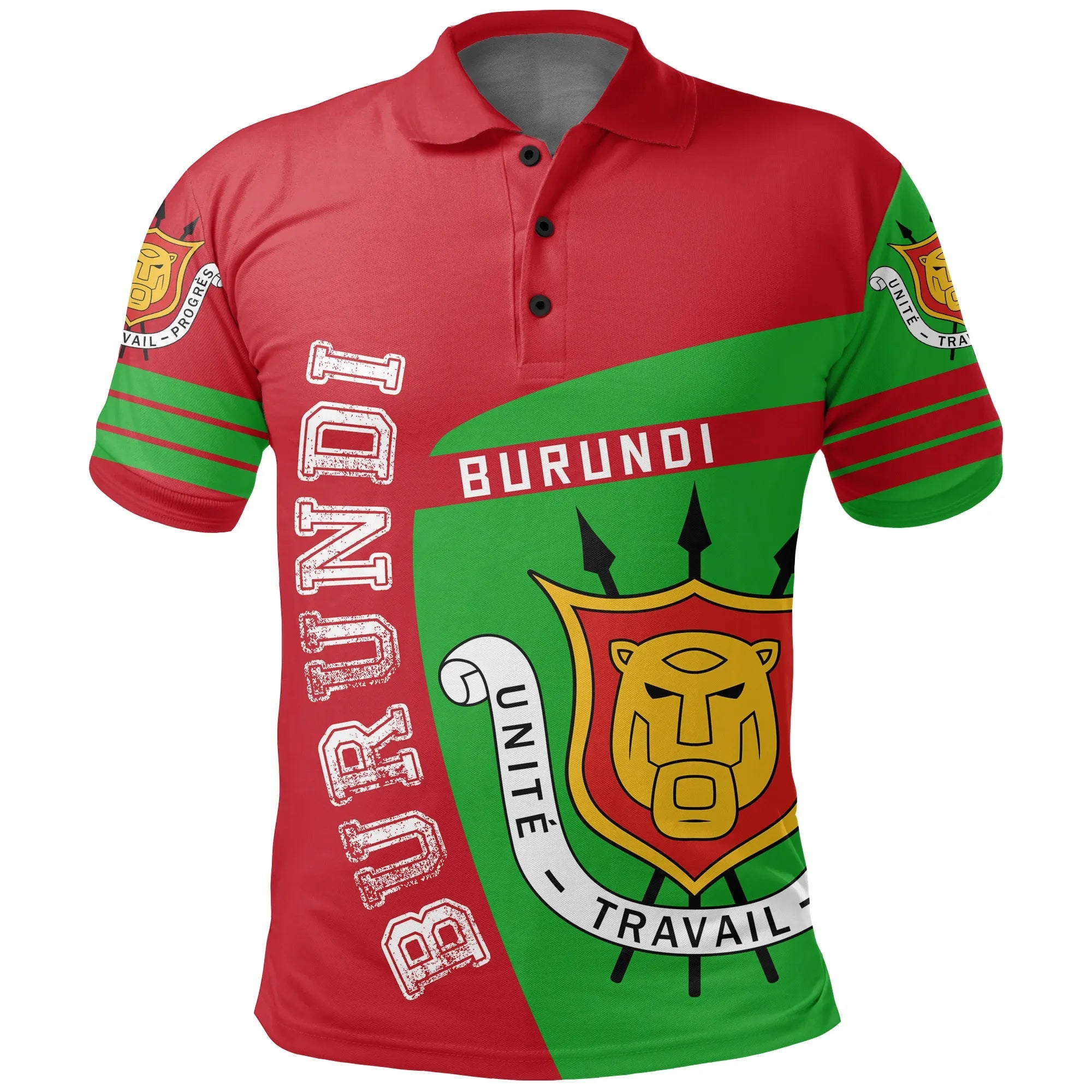 Burundi Polo Shirt Sport Premium