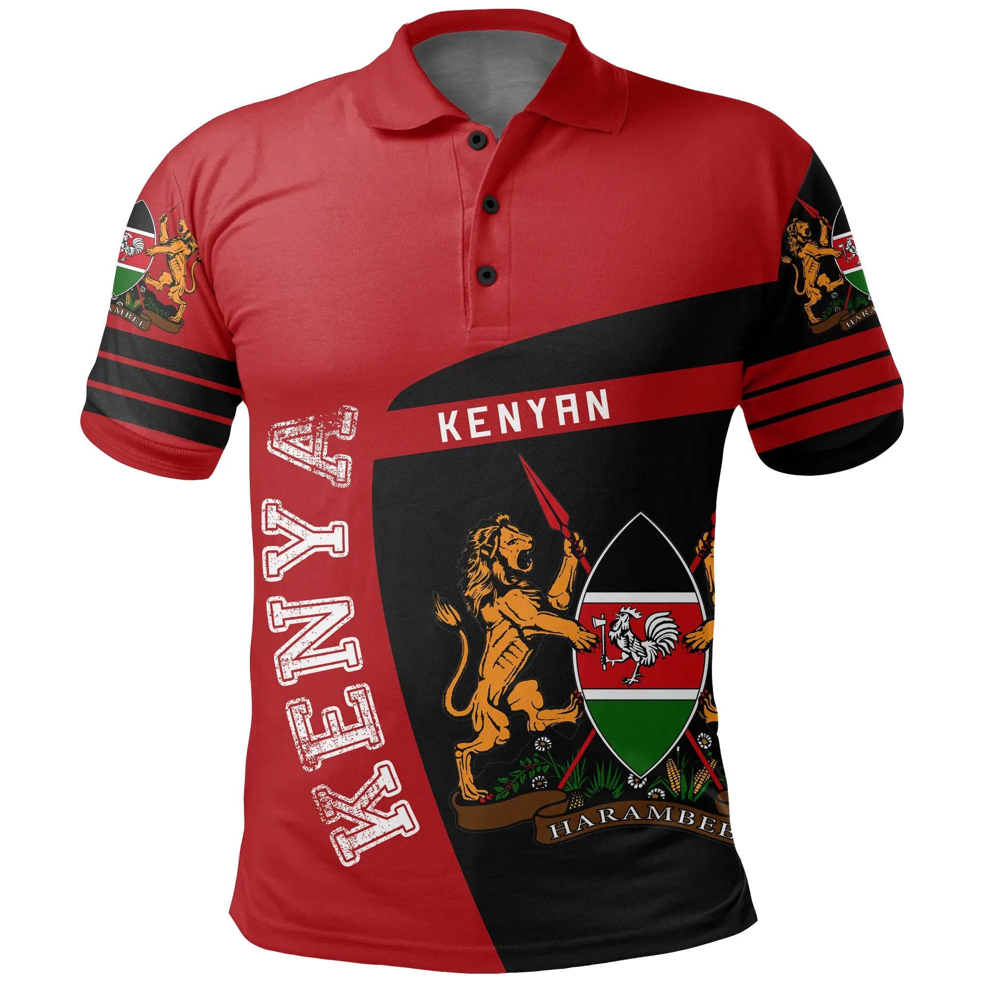 Kenya Polo Shirt Sport Premium