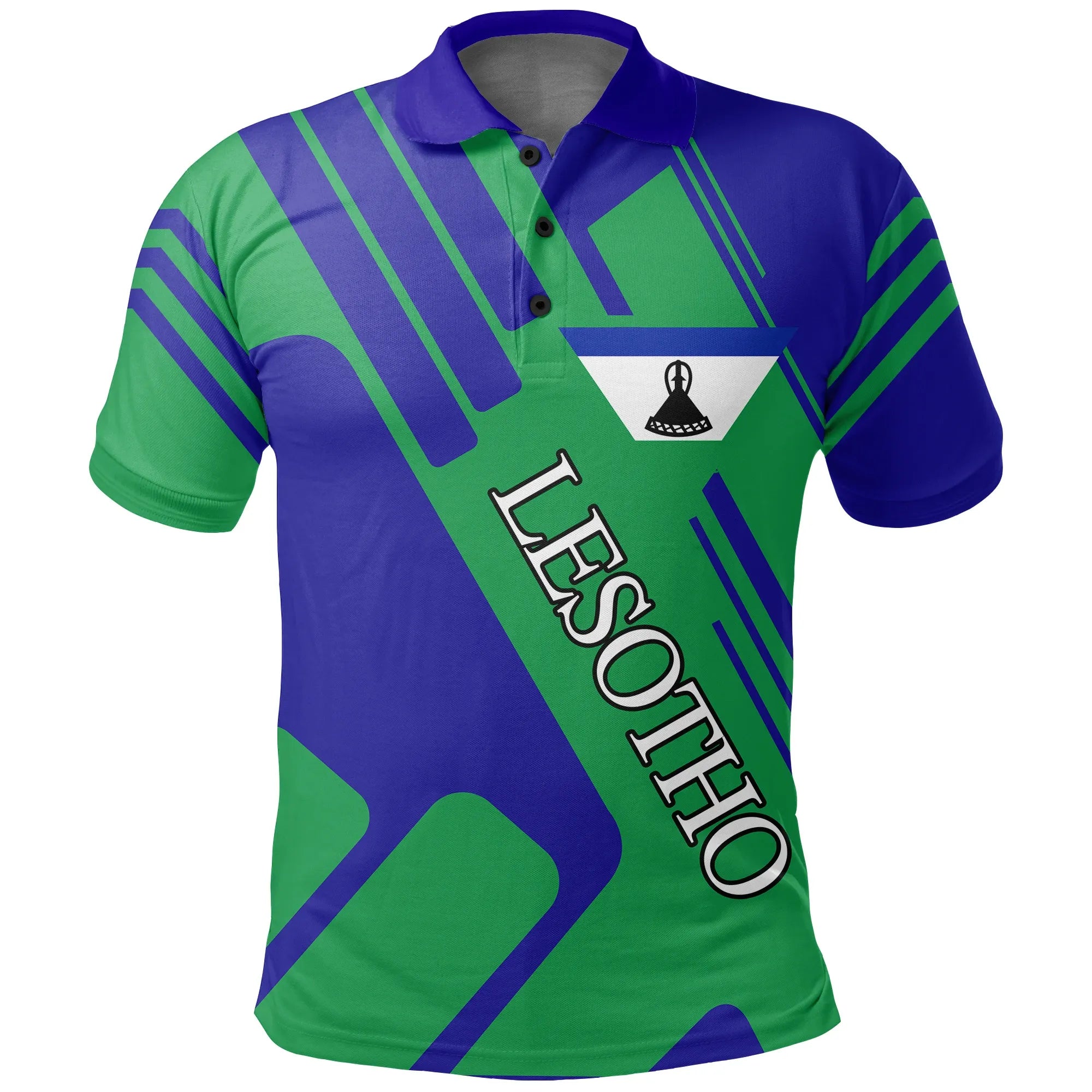 Lesotho Polo Shirt Rockie Style