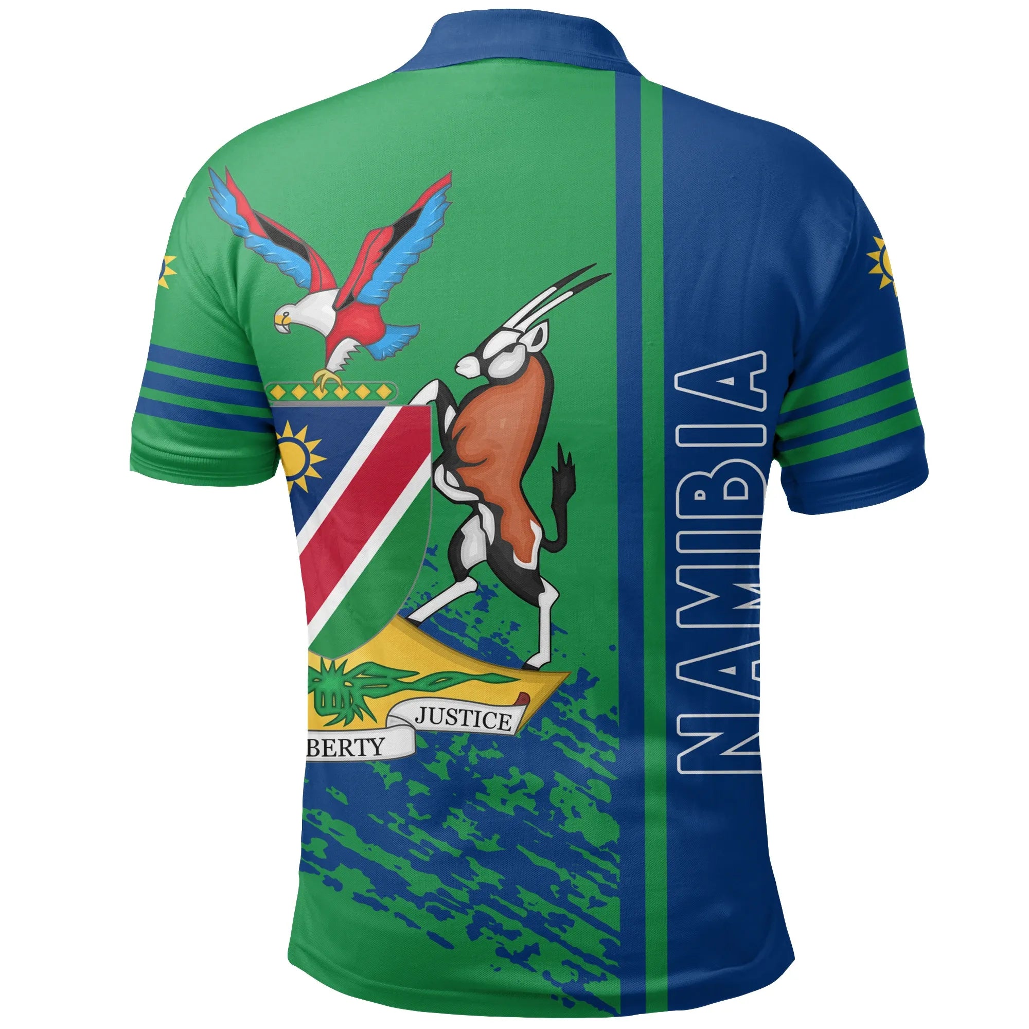 Namibia Quarter Style Polo Shirt