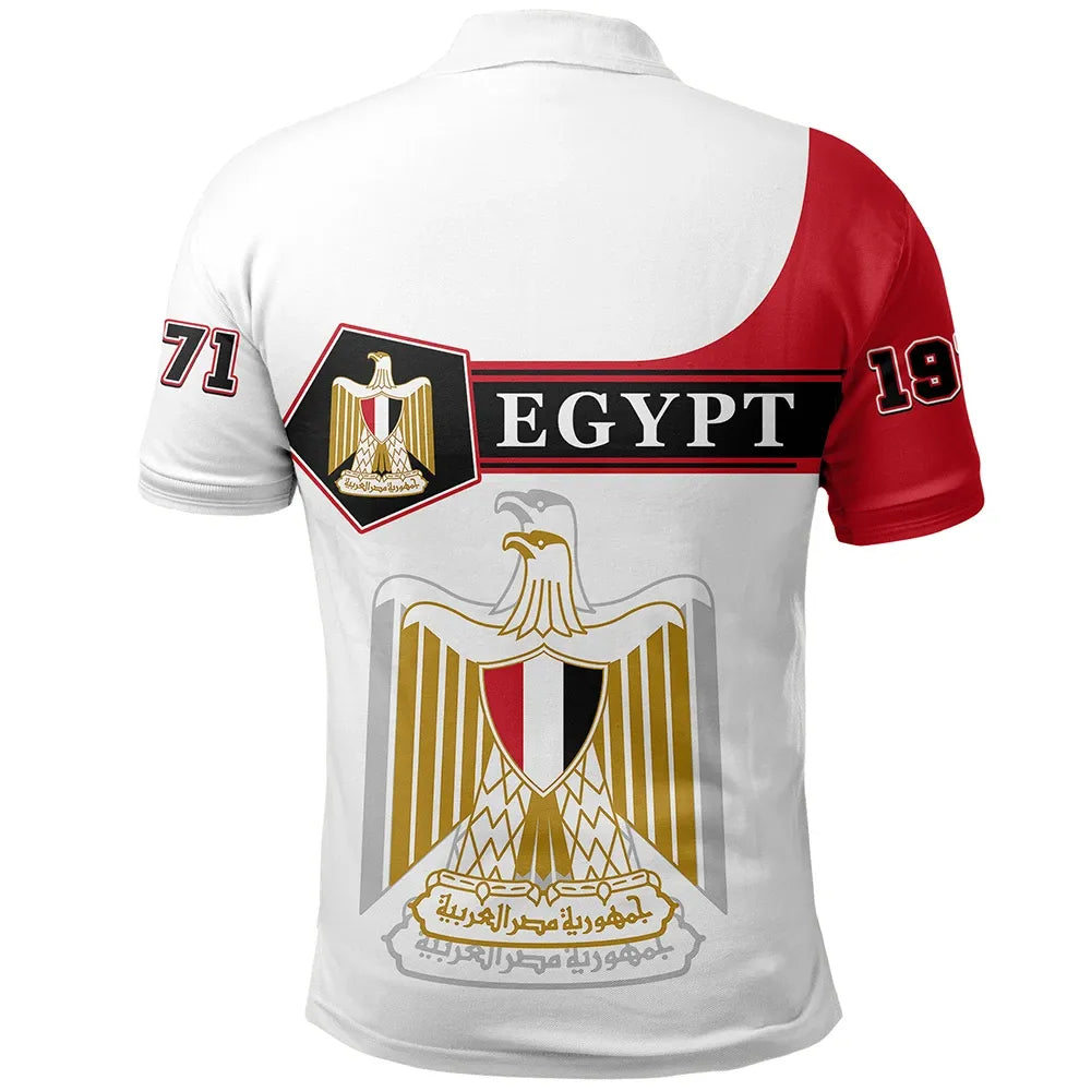 Custom Egypt Polo Shirt Pentagon Style