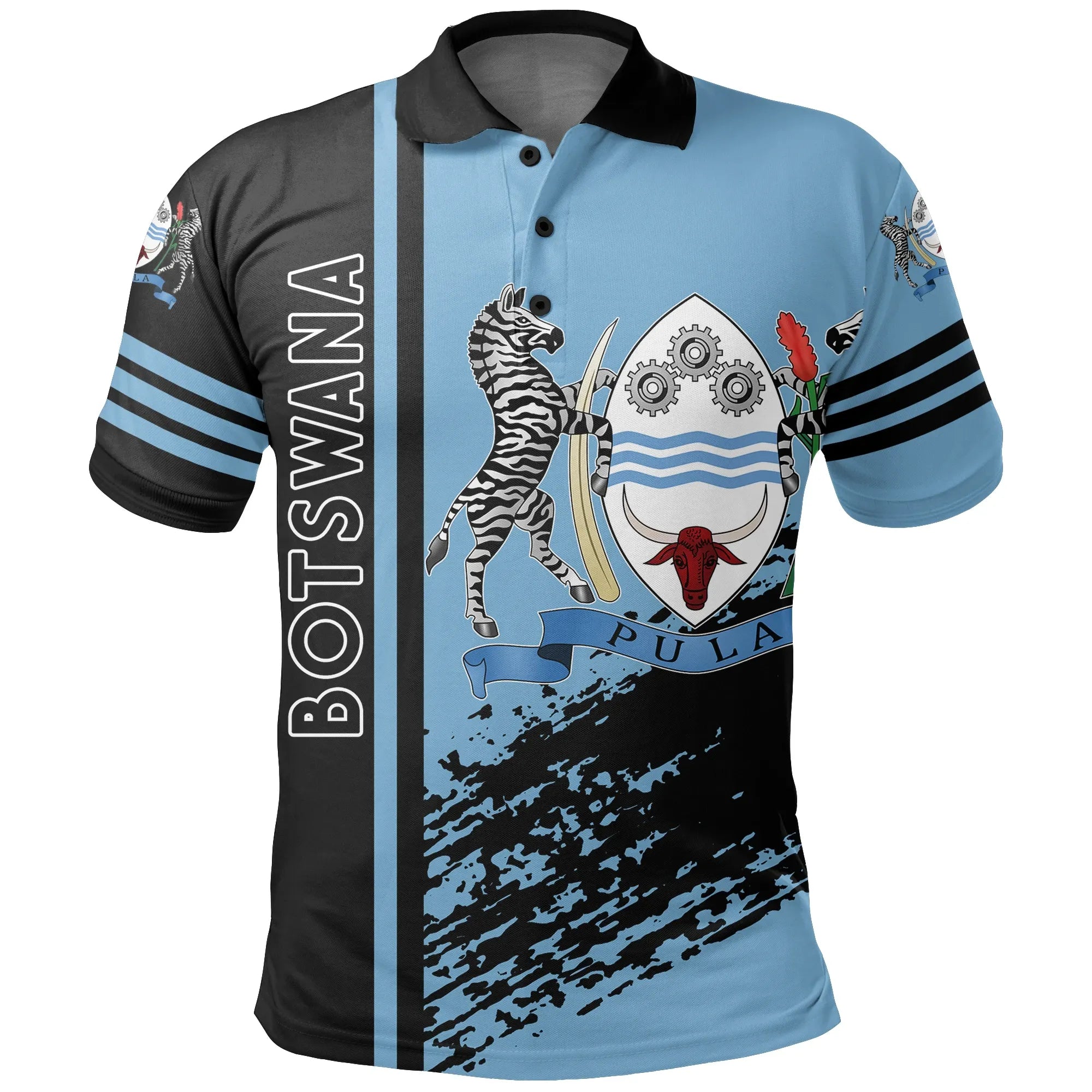 Botswana Quarter Style Polo Shirt