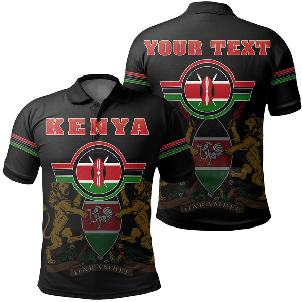 Kenya Grunge Polo Shirt