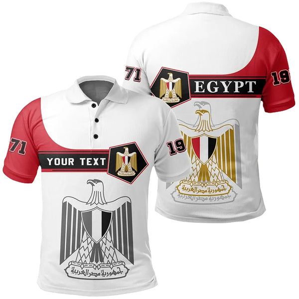 Custom Egypt Polo Shirt Pentagon Style