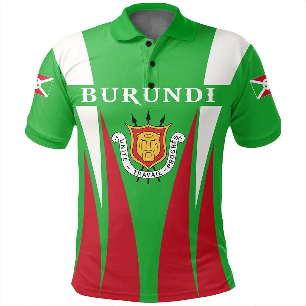 Burundi Polo Shirt Apex Style