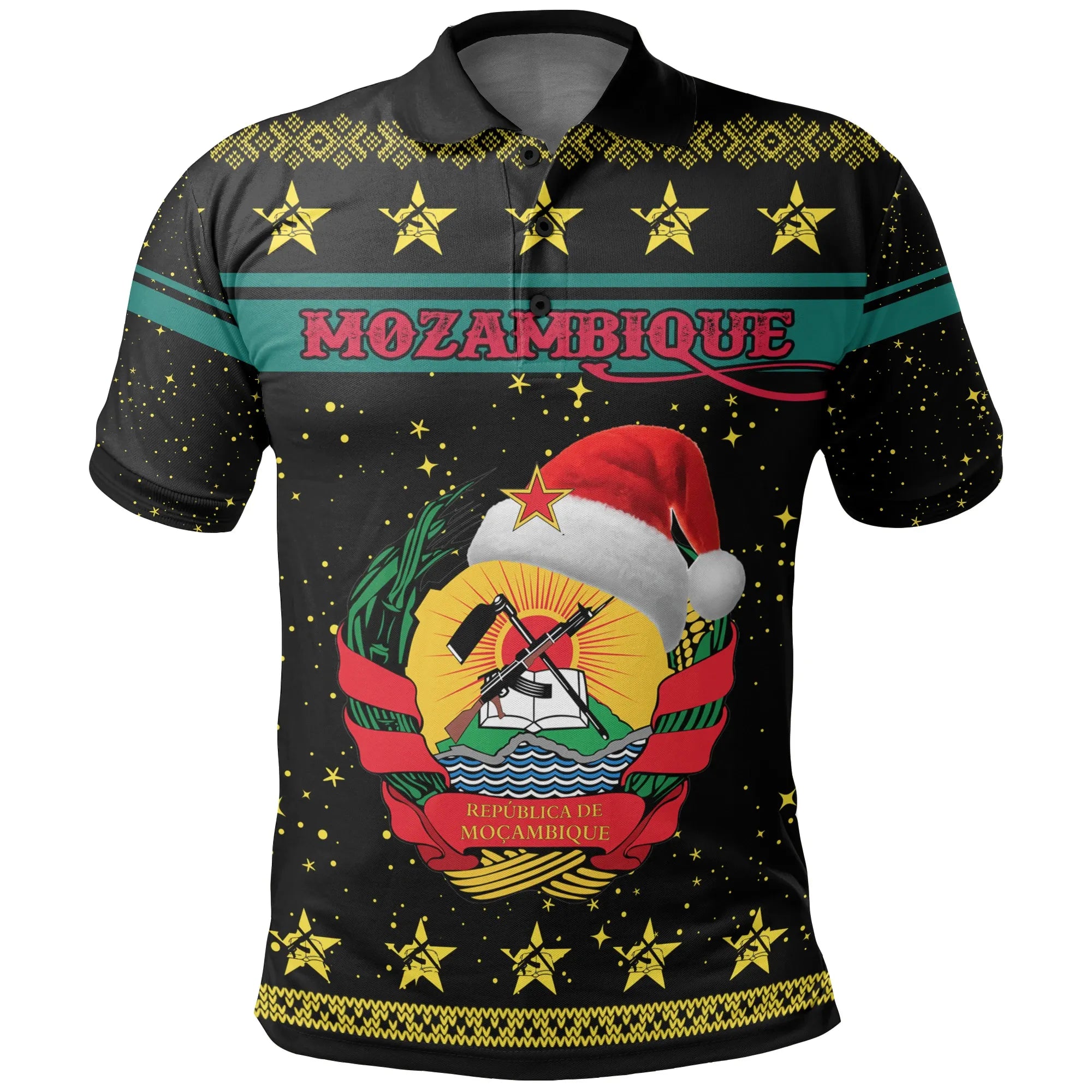 Mozambique Christmas Polo Shirt