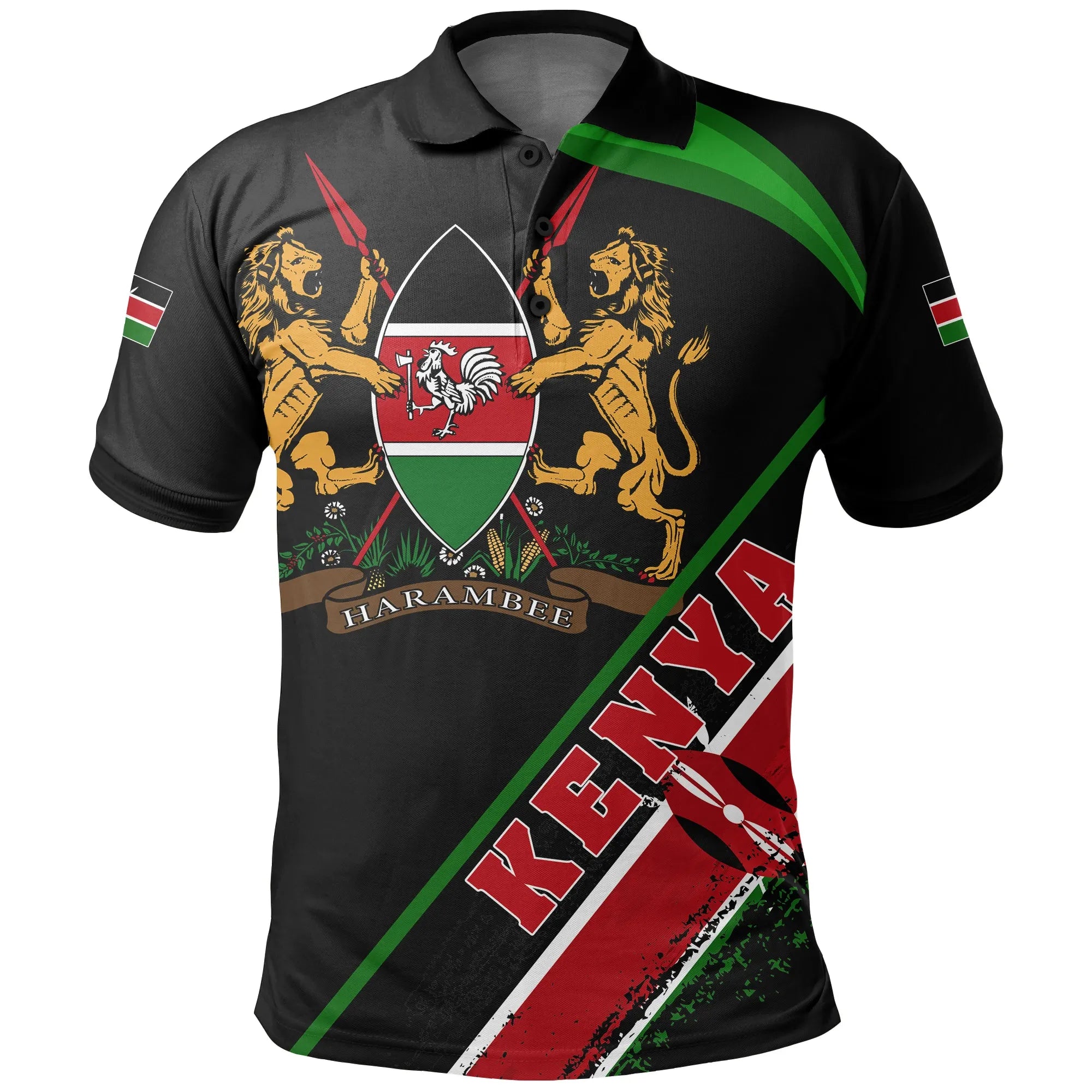 Kenya Texas Polo Shirt