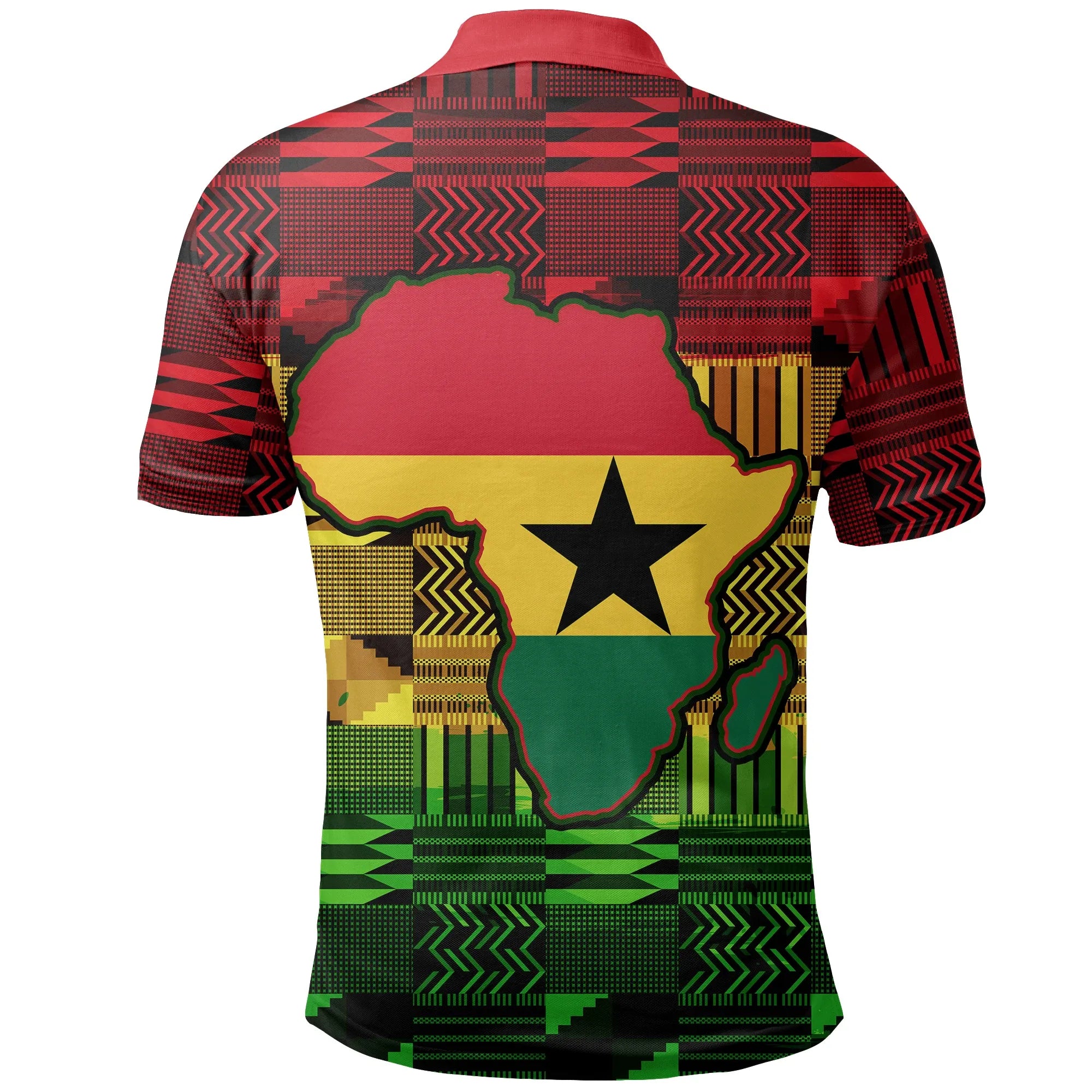 Ghana Kente Polo Shirt