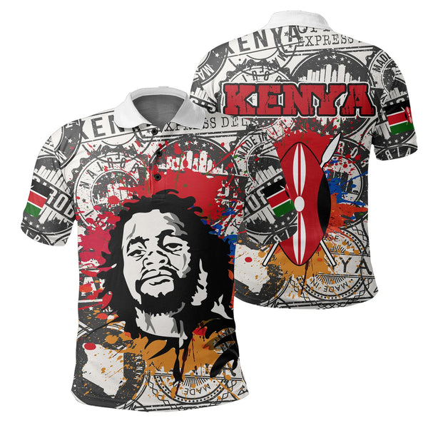 Kenya Dedan Kimathi Polo Shirt