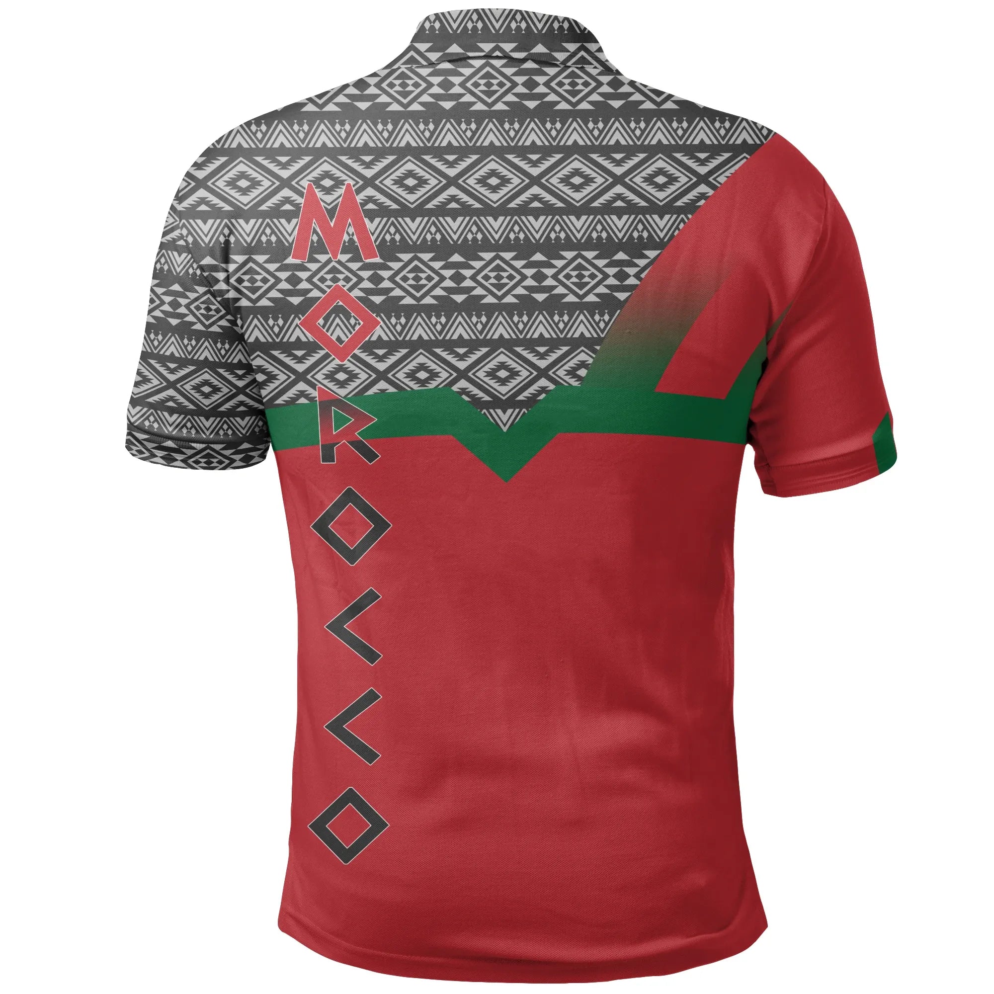 Morocco Pride Tribal Polo Shirt - Prime Style