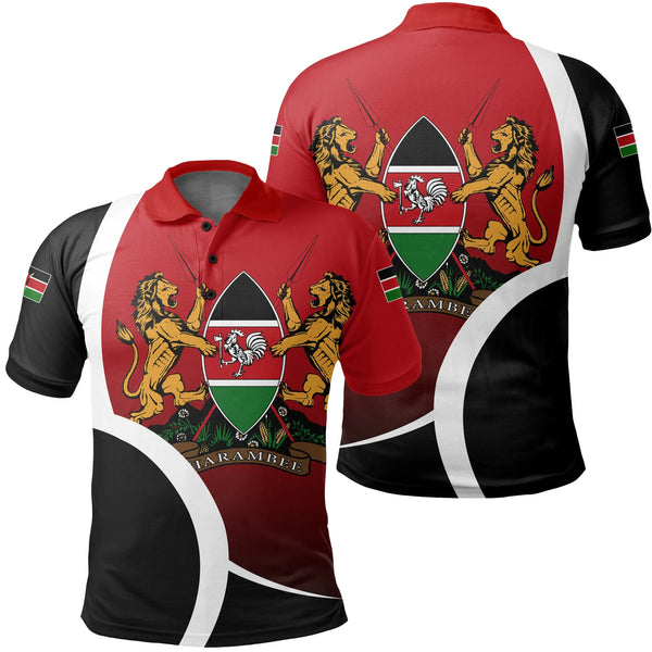 Kenya Half Circle Polo Shirt