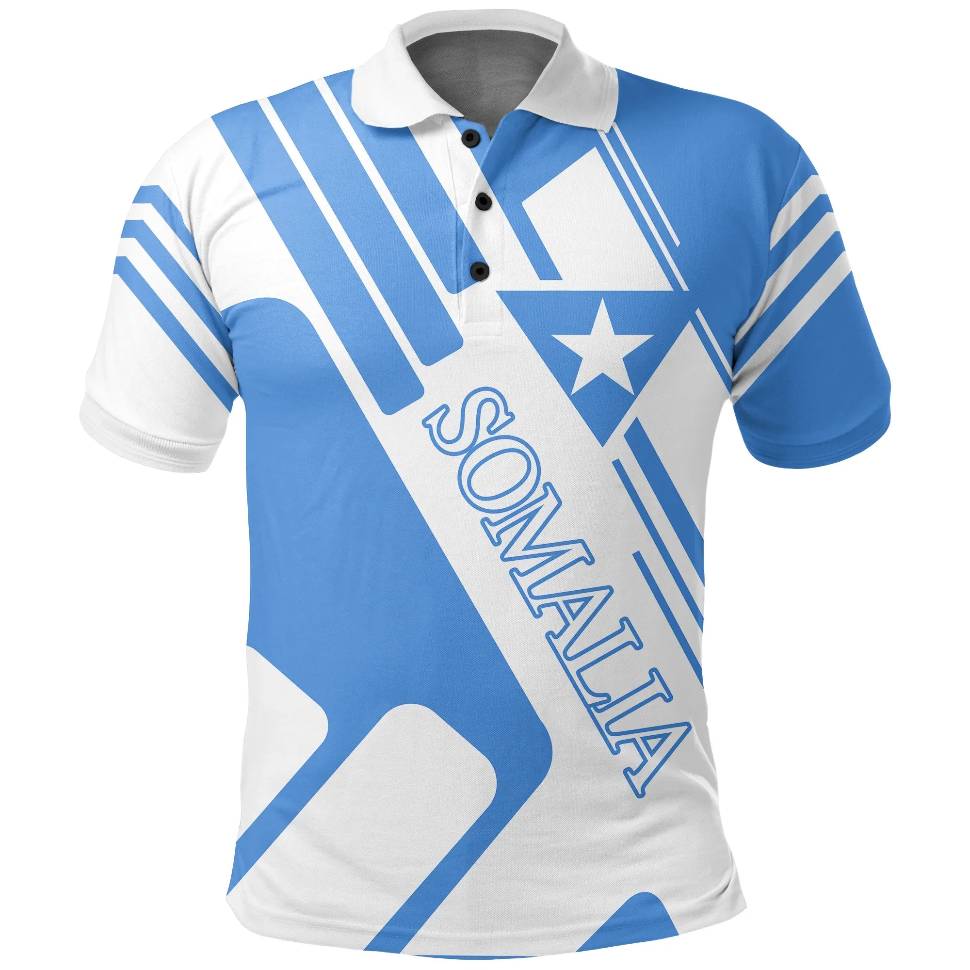 Somalia Polo Shirt Rockie Style