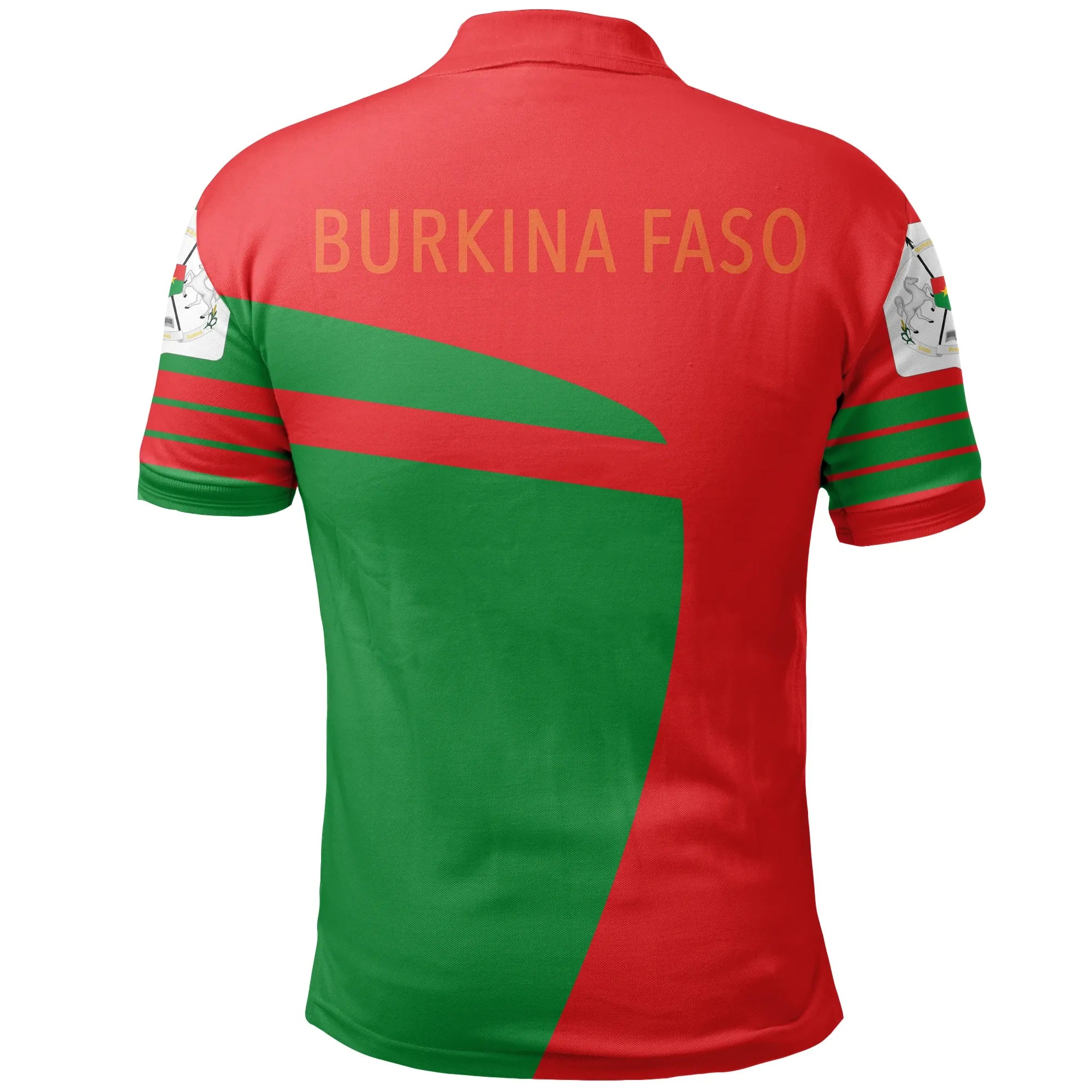 Burkina Faso Polo Shirt Sport Premium