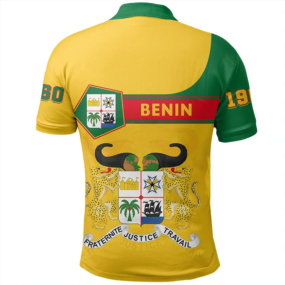 Custom Benin Polo Shirt Pentagon Style