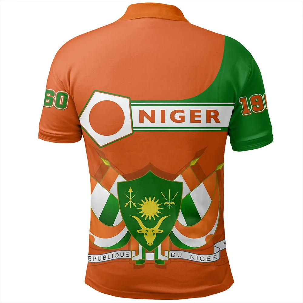 Custom Niger Polo Shirt Pentagon Style