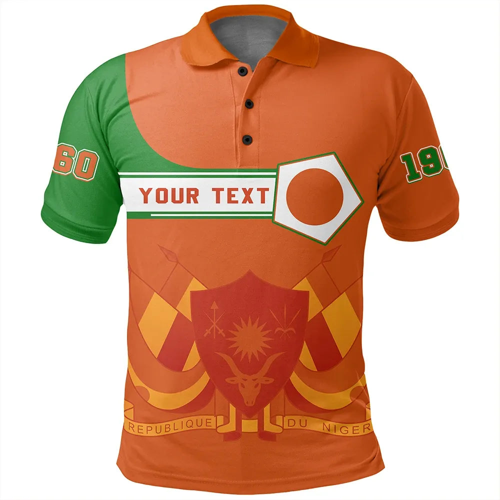 Custom Niger Polo Shirt Pentagon Style