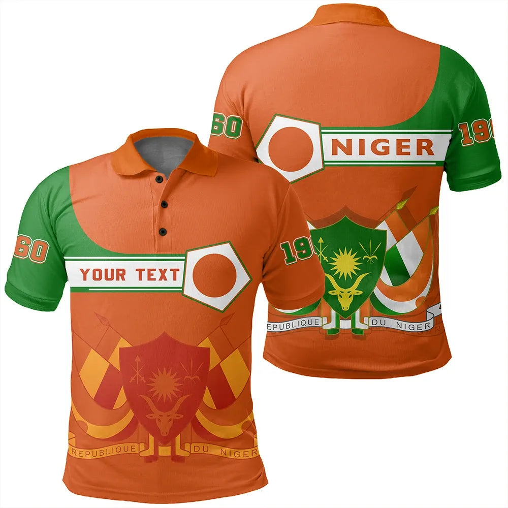 Custom Niger Polo Shirt Pentagon Style