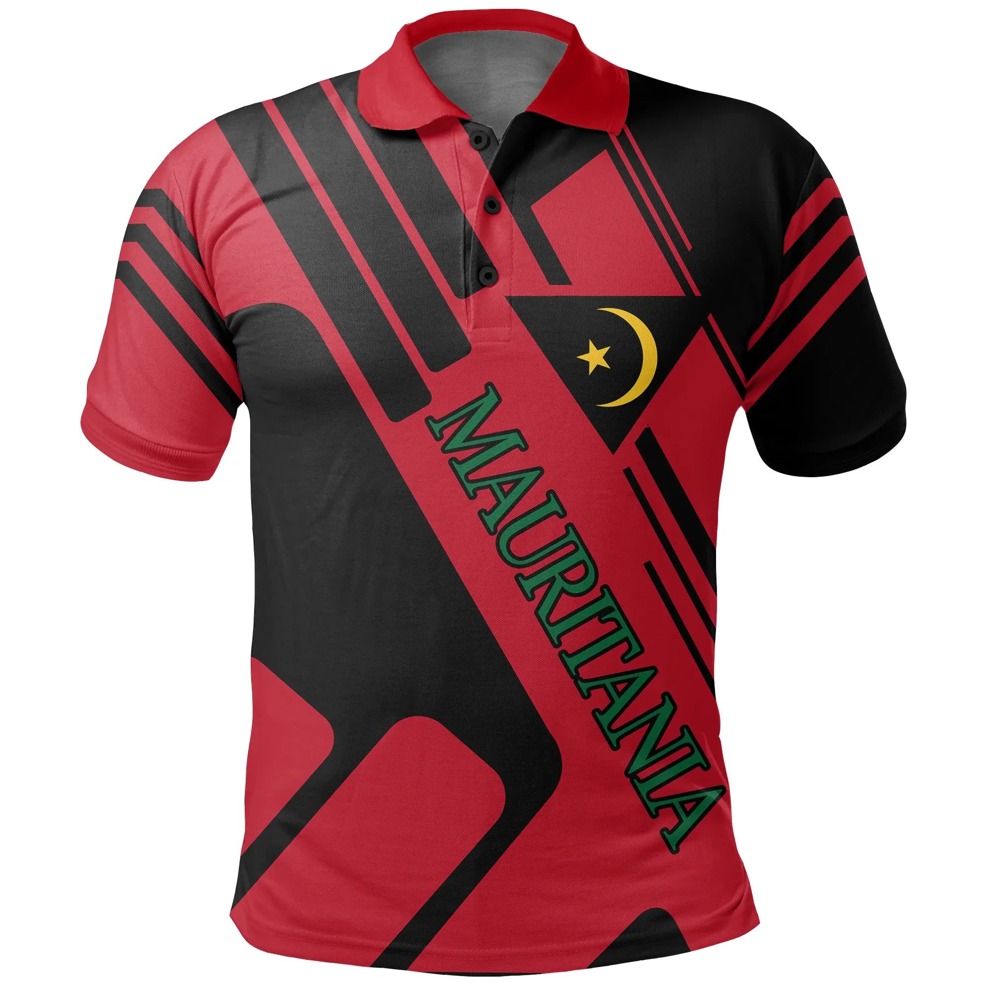 Mauritania Polo Shirt Rockie Style