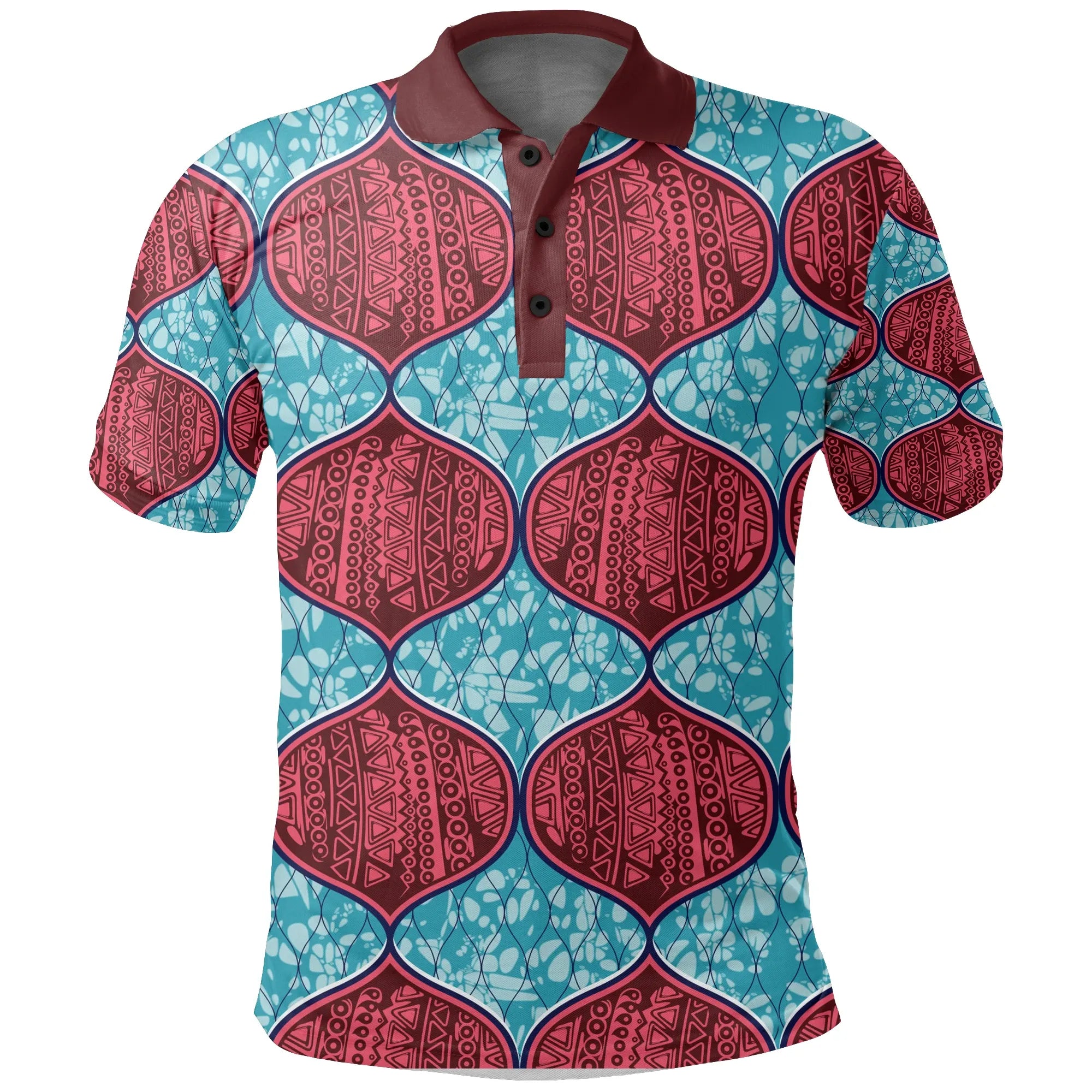 Ankara Kenyatta Polo Shirt