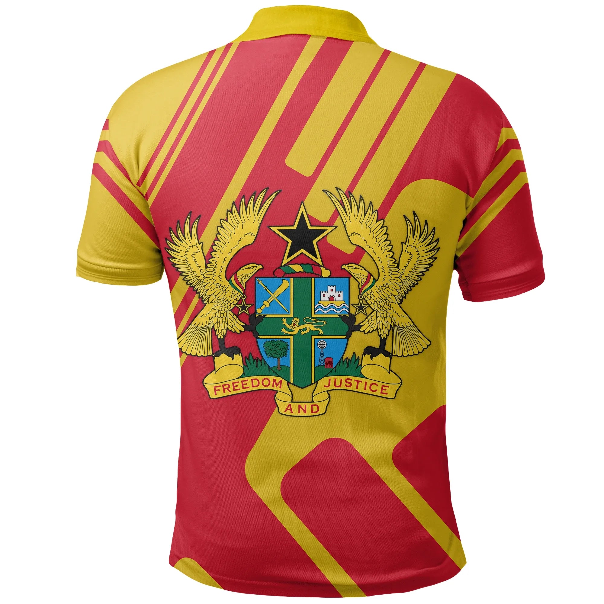 Ghana Polo Shirt Rockie Style